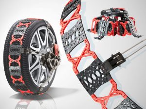tire chains made from plastic injection molding